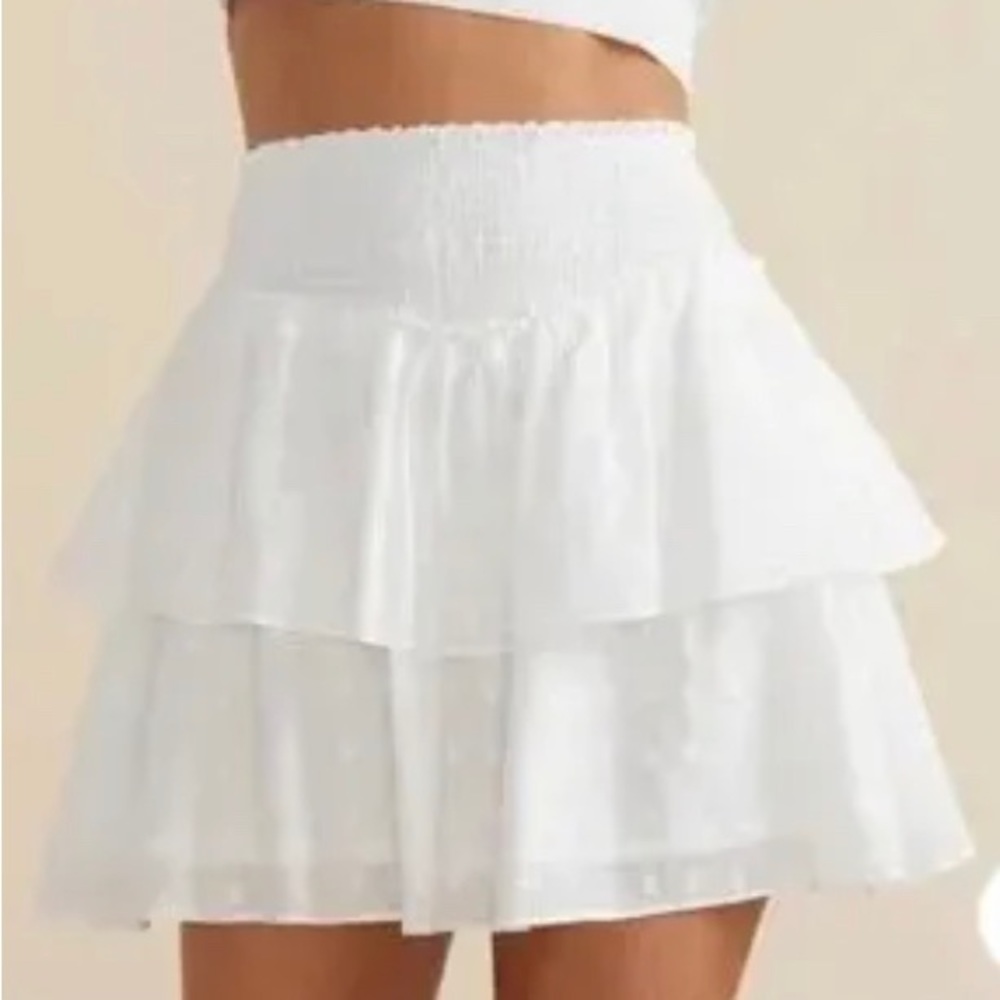 Revolve Minkpink Whitwash skirt 93